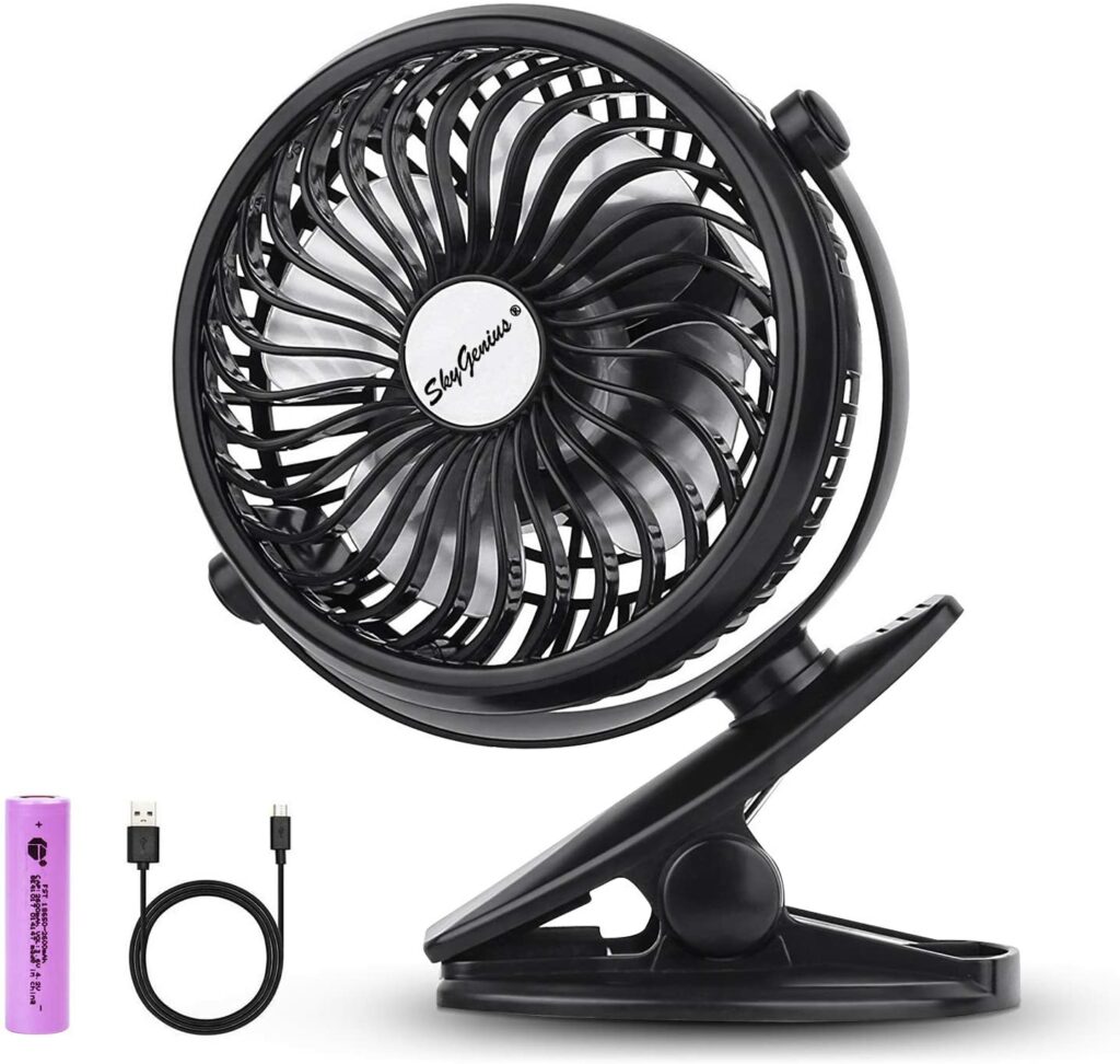 clip desk fan